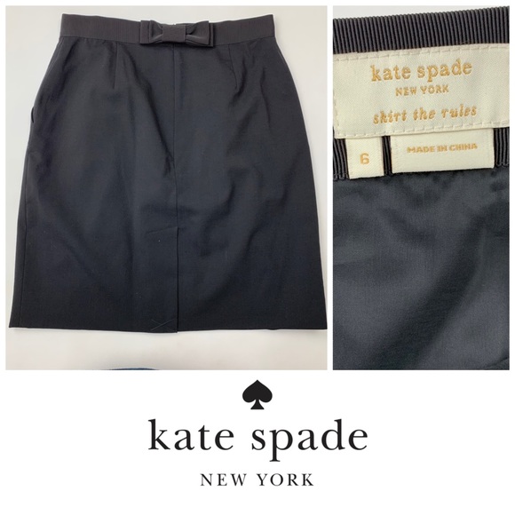 kate spade Dresses & Skirts - Kate Spade ♠️ Bow Waist Pencil ✏️ Skirt